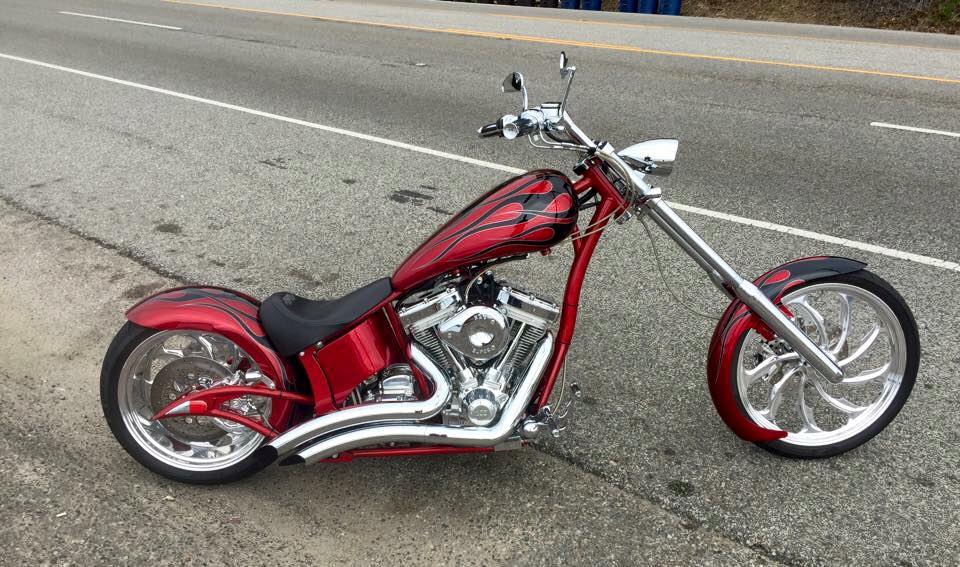 Hot Paint Combo | Chopper Motorcycle