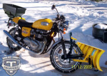Motorcycle Snow Plow